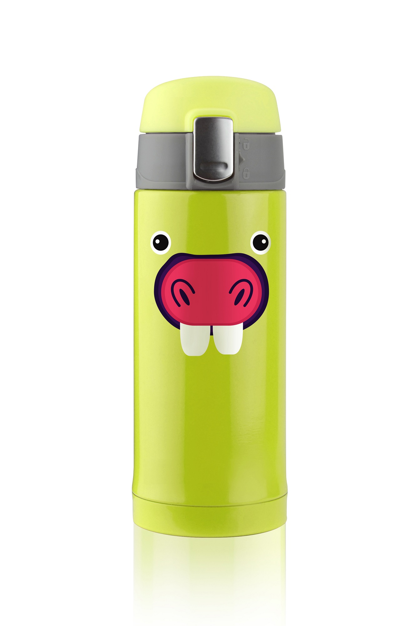 ASOBU Dětská zelená termoska 200ml