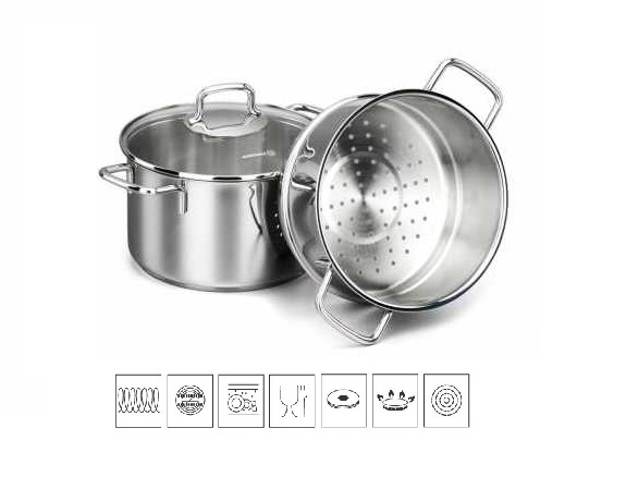 Korkmaz Perla Steamer - napařovací hrnec