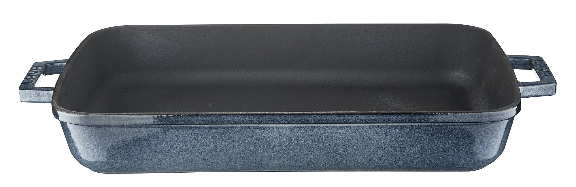 LAVA METAL Litinový pekáč 26x40 cm - šedá majolika