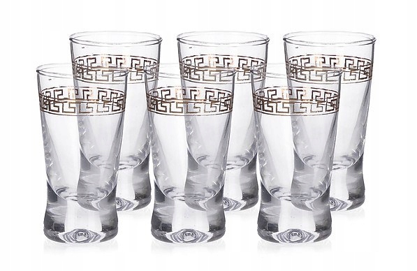 GLASMARK Sada 6 panáků na vodku Antik - 25ml