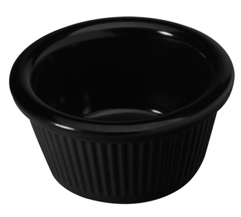 LAVA METAL Nádobka na omáčky/dipy melaminová - černá