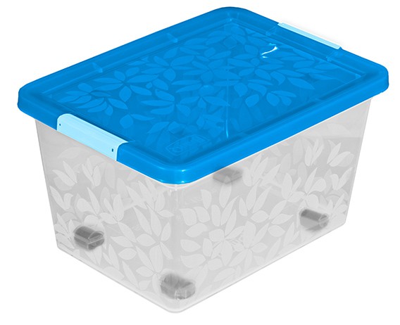 Branq Jasmine- úložný kontejner/box s víkem 55l