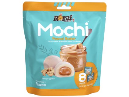 Mochi s příchutí arašídového másla Royal Family 120 g