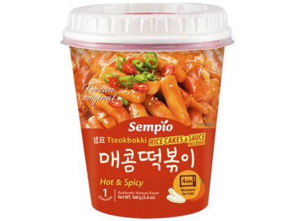 Tteokbokki cup hot and spicy Sempio 160 g