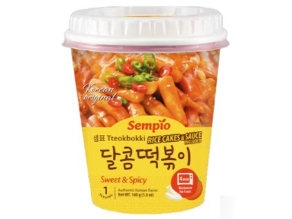 Tteokbokki cup sweet and spicy Sempio 160 g