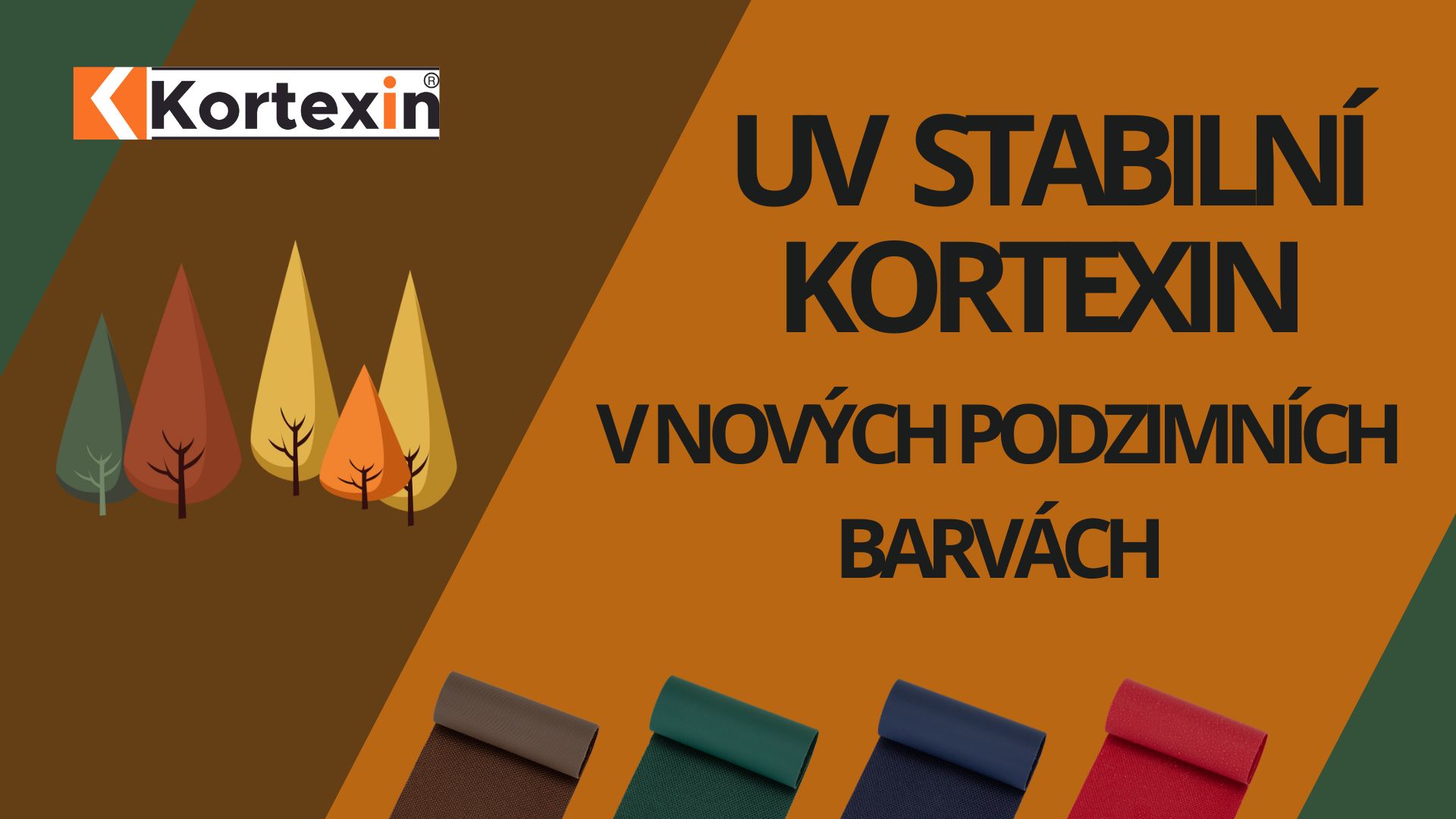 Připravte se na zimu s naší PVC potahovanou textilií KORTEXIN