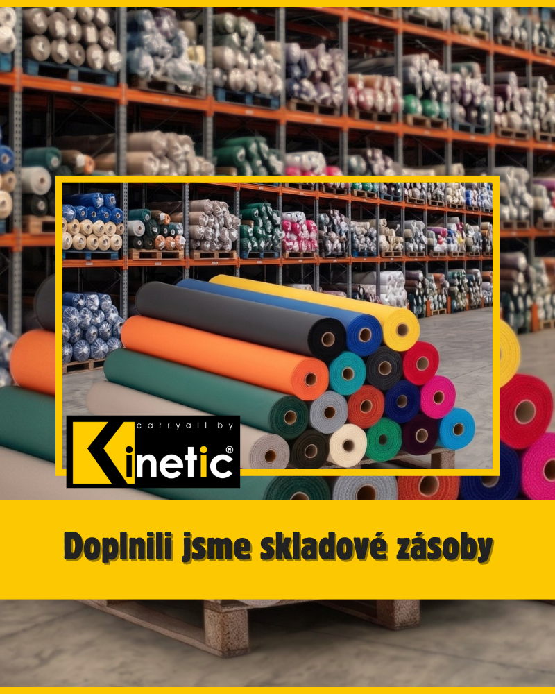Doplnili jsme skladové zásoby technických textilií