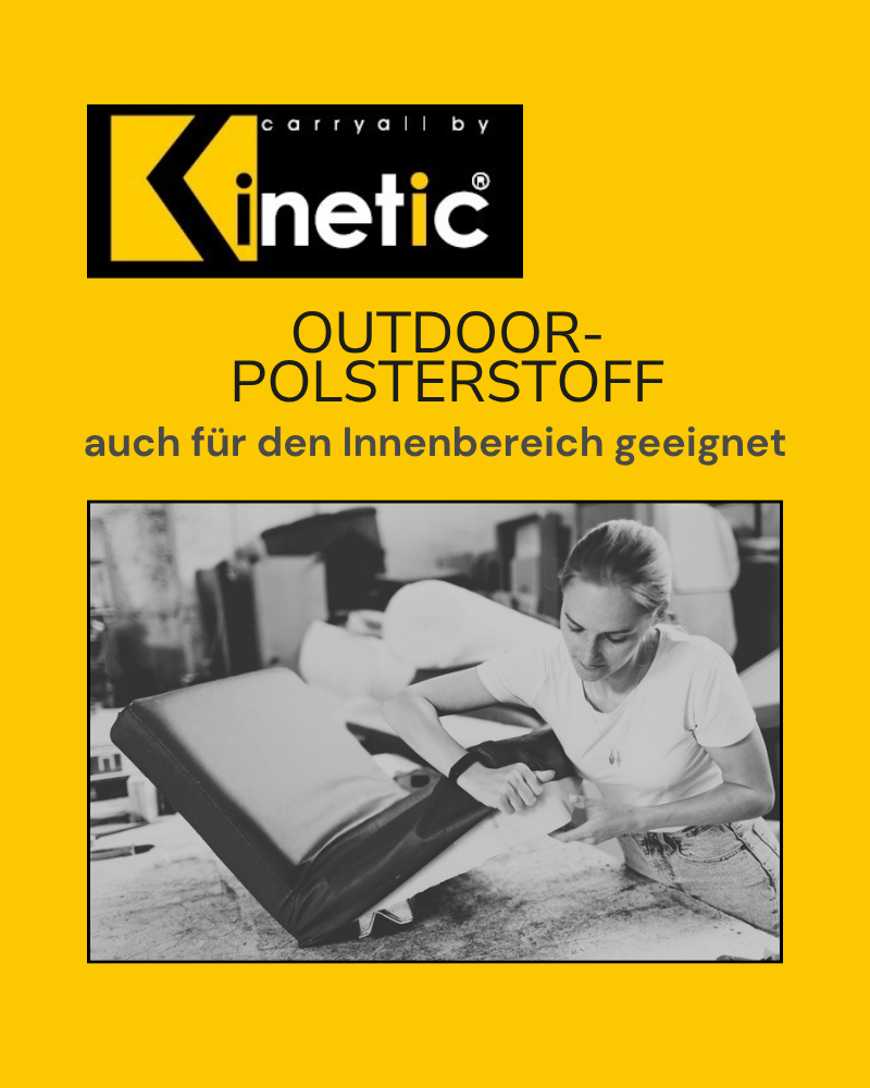 Neuer Outdoor-Stoff mit UV-Schutz – PES-Gewebe für den Außen- und Innenbereich