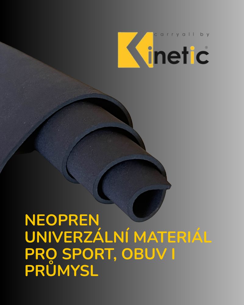 Neopren – univerzální materiál pro sport, obuv a technické využití