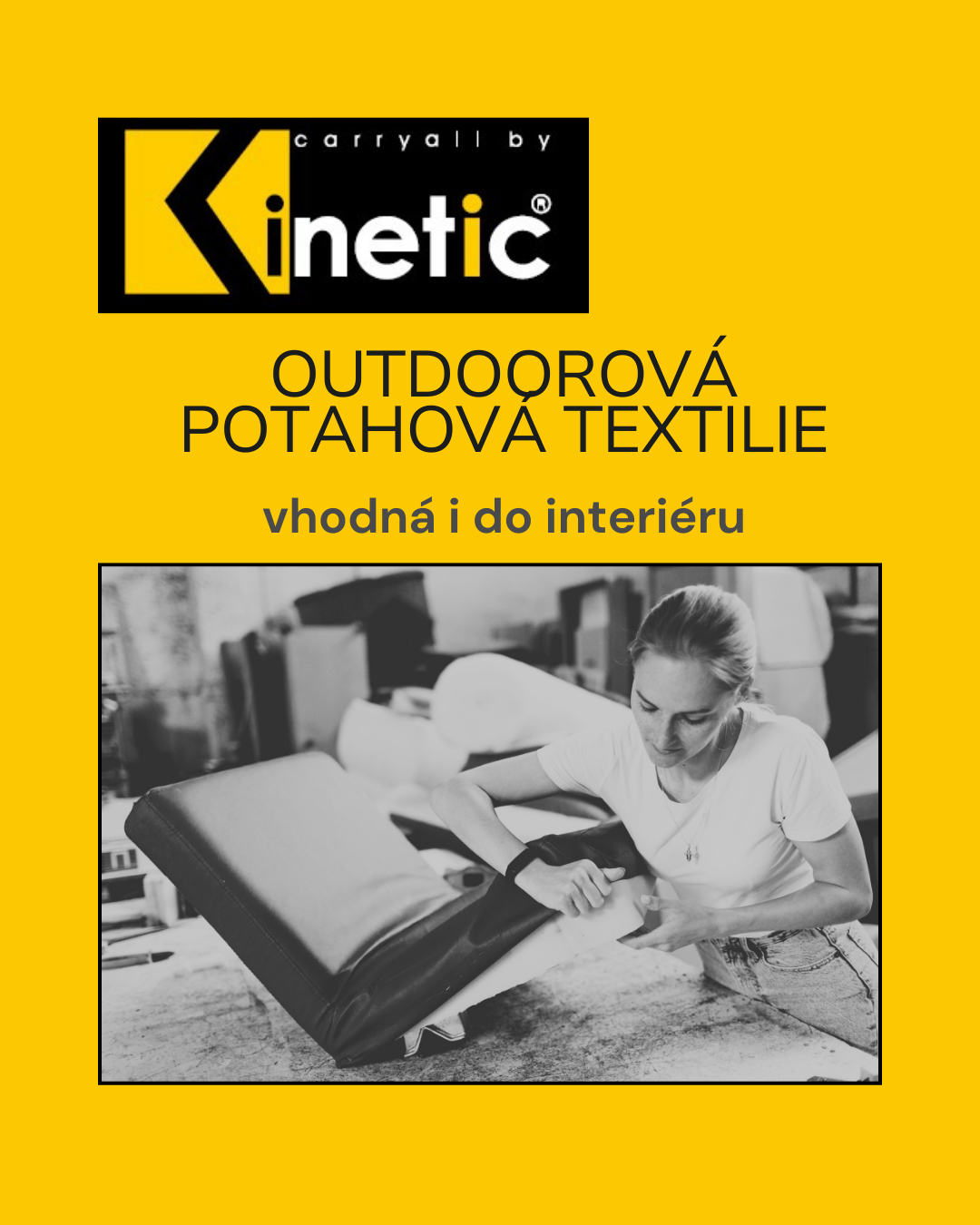 🆕 Nová outdoorová látka s UV ochranou – PES tkanina pro venkovní i interiérové použití