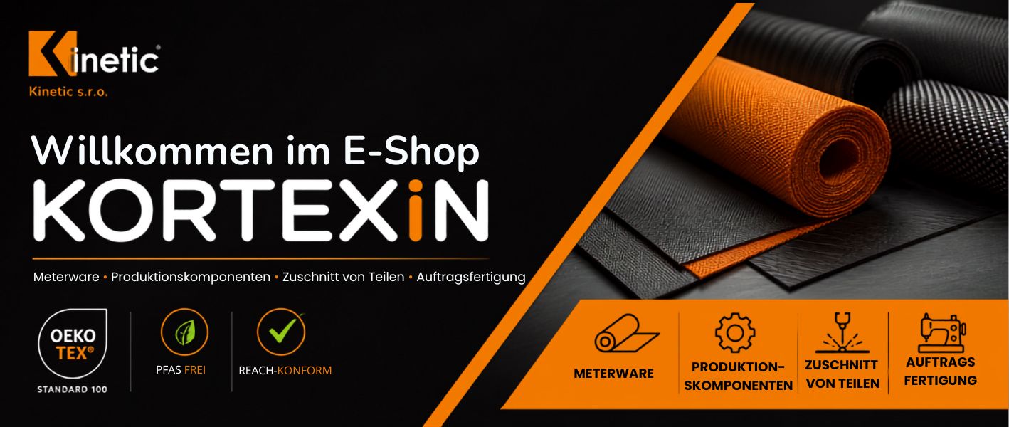 Kortexin – technische Gewebe, Produktionskomponenten, Zuschnitt von Teilen und Auftragsfertigung