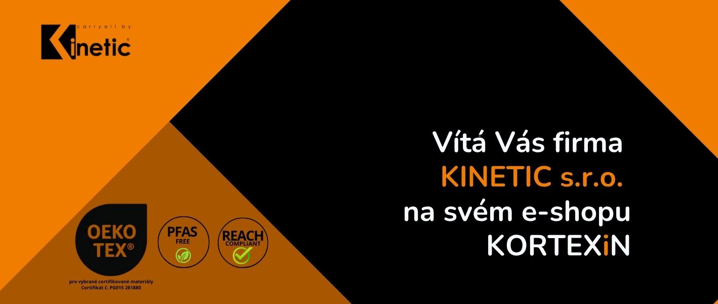 Kinetic s.r.o. – e-shop Kortexin s technickými tkaninami a komponenty