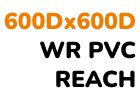 Polyester 600Dx600D WR PVC REACH MELANGE