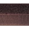suchý zip 20mm-háček   tm.hnědý