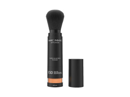 Tintedsunscreepowder