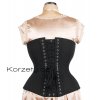 Korzety pravy korzet z bavlny cerny pres poprsi na bezne noseni
