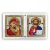 Srebrny dyptyk – Jezus i Matka Boża
