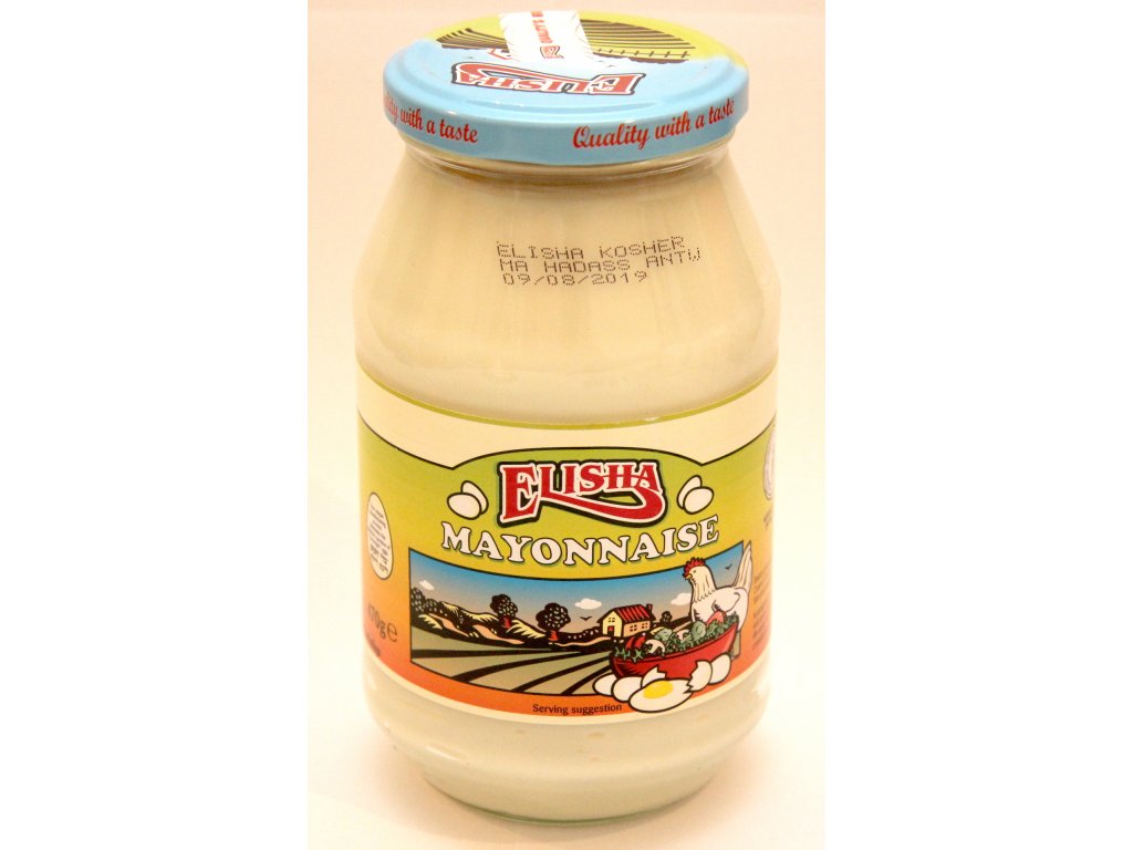204359 2 koser majoneza elisha made in francie 470 g