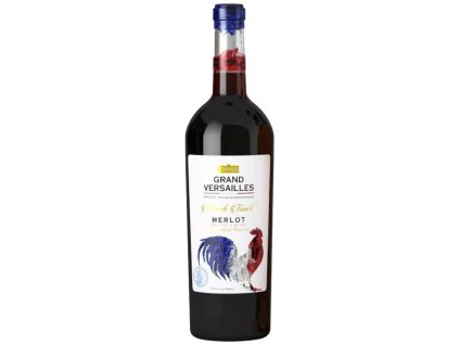 Vignobles Vellas French Touch Merlot, Francouzské červené víno, 0,75L