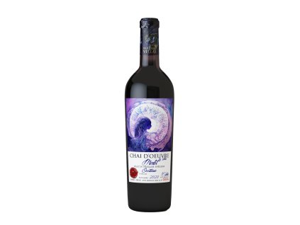 Vignobles Vellas Chai d'Oeuvre Occitanie Merlot, Francouzské červené víno, 0,75L