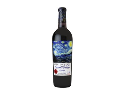 Vignobles Vellas Chai d'Oeuvre Occitanie Cabernet Sauvignon, Francouzské červené víno, 0,75L