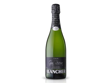 Blancher Cava Grand Reserva Nature Brut, Španělské šumivé víno, 0,75L