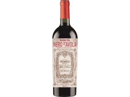 Vanitá Nero d'Avola, Italské červené víno, 0,75L