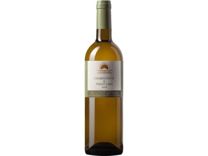 Sonberk Chardonnay & Pinot Gris, České bílé víno, 0,75L