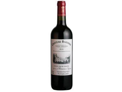 Château Bardins Pessac-Léognan, Francouzské červené víno, 0,75L
