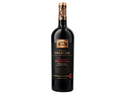 Casa Charlize Passonata Primitivo, Italské červené víno, 0,75L