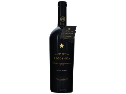 Vigneti del Salento Vigne Vecchie Gold Series Leggenda Primitivo di Manduria, Italské červené víno, 0,75L