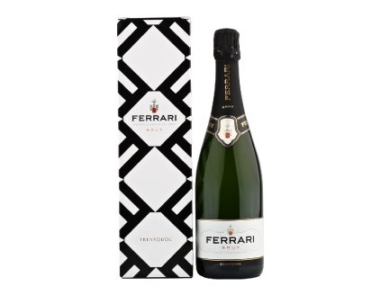 Ferrari Brut Gift Box, Italské šumivé víno, 0,75L
