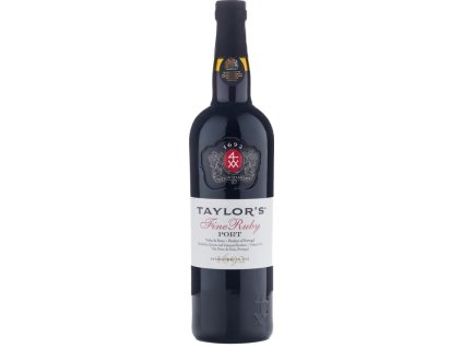 Taylor's Fine Ruby Port N.V., Portugalské portské víno, 0,75L
