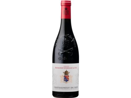 Domaine Raymond Usseglio & Fils Châteauneuf-du-Pape, Francouzské červené víno, 0,75L