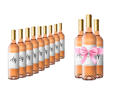 9 + 3 | Bodegas El Cidacos MdeT Rosado