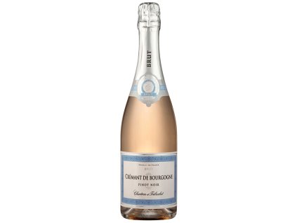 Chartron et Trébuchet Crémant de Bourgogne Pinot Noir Rosé Brut, Francouzské šumivé víno, 0,75L