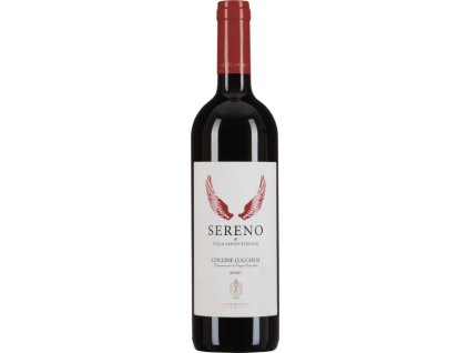 Villa Santo Stefano Sereno di Colline Lucchesi Rosso, Italské červené víno, 0,75L