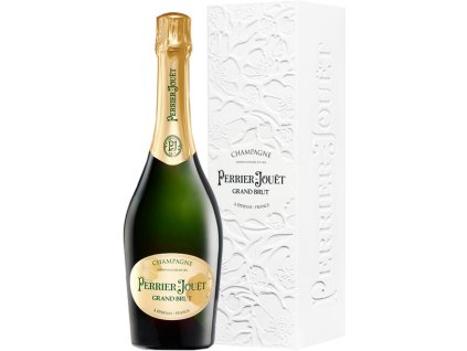 Perrier-Jouët Grand Brut Champagne Gift Box, Francouzské šumivé víno, 0,75L