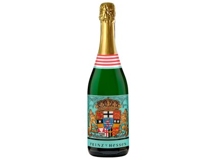 Prinz von Hessen Extra Trocken Riesling Sekt, Německé šumivé víno, 0,75L