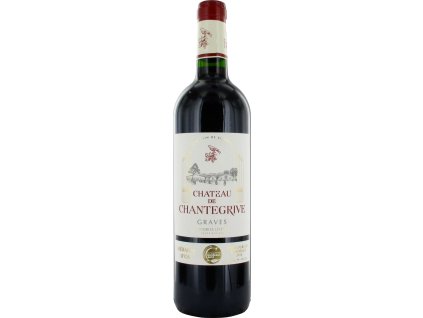 Château de Chantegrive Graves, Francouzské červené víno, 0,75L