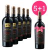 5 + 1 | Casa Charlize Passonata Primitivo, Italské červené víno, 0,75L