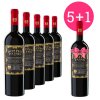 5 + 1 | Doppio Passo Riserva, Italské červené víno, 0,75L