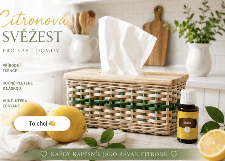 Citronová svěžest pro váš domov 🍋