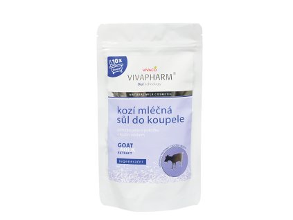 Sůl do koupele s kozím mlékem 300g