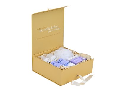 Luxusní dárkový box kosmetiky s kozím mlékem