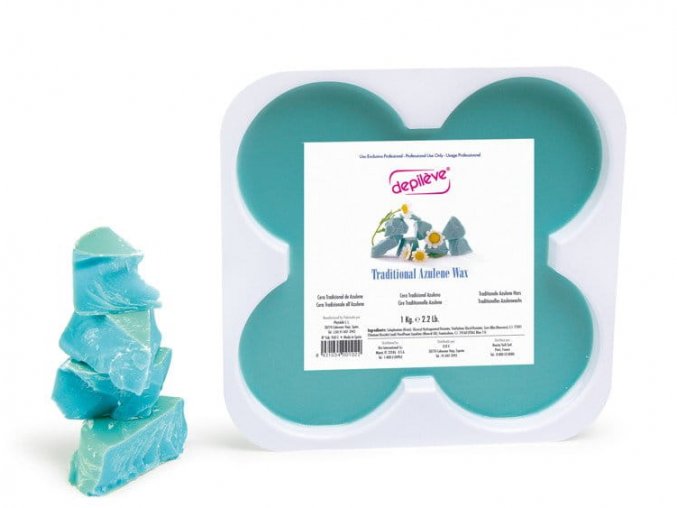 depileve wosk tradycyjny azulenowy 1kg