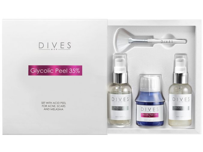 dives glycolic peel 35 zestaw
