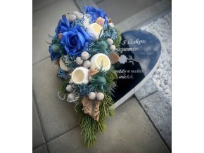 Srdce - modré ODESLÁNÍ 9.12.