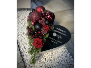 Černé srdce - vínové baňky - ODESLÁNÍ 9.12.