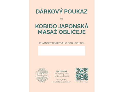 darkovy poukaz kobido